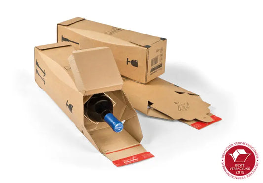 COLOMPAC  Flaschenkarton braun Idealshop