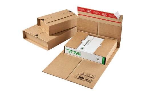 COLOMPAC Univ.Versandverpackung B5 2053513 250x190x85mm braun 20 Stück Idealshop