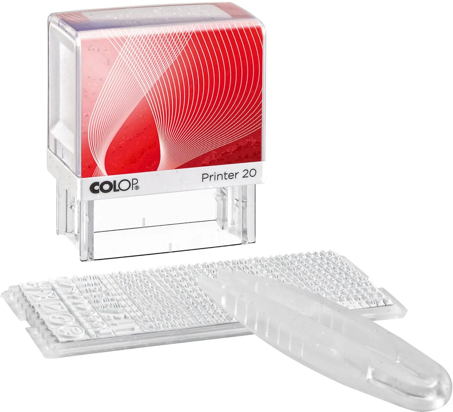 COLOP Stempel Set 20/1-SET 4 Zeilen 38x14mm Idealshop
