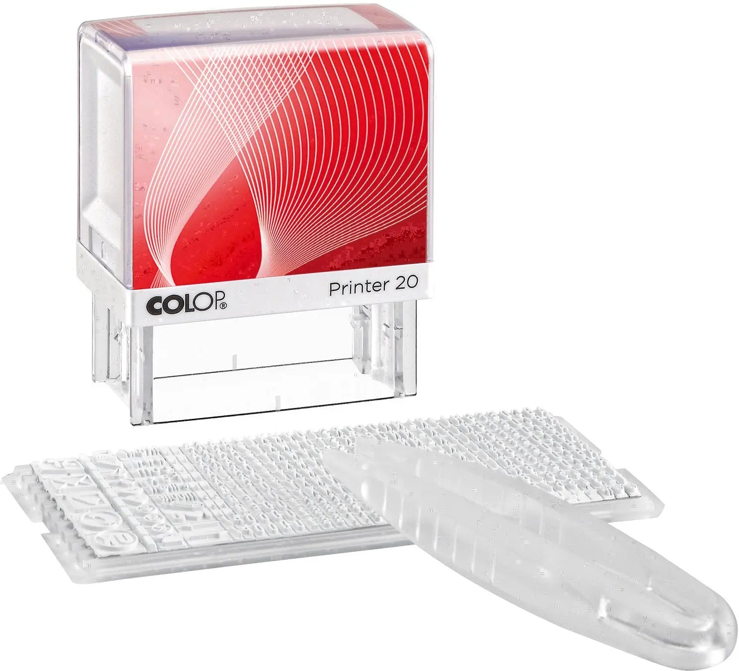 COLOP Stempel Set 20/1-SET 4 Zeilen 38x14mm Idealshop