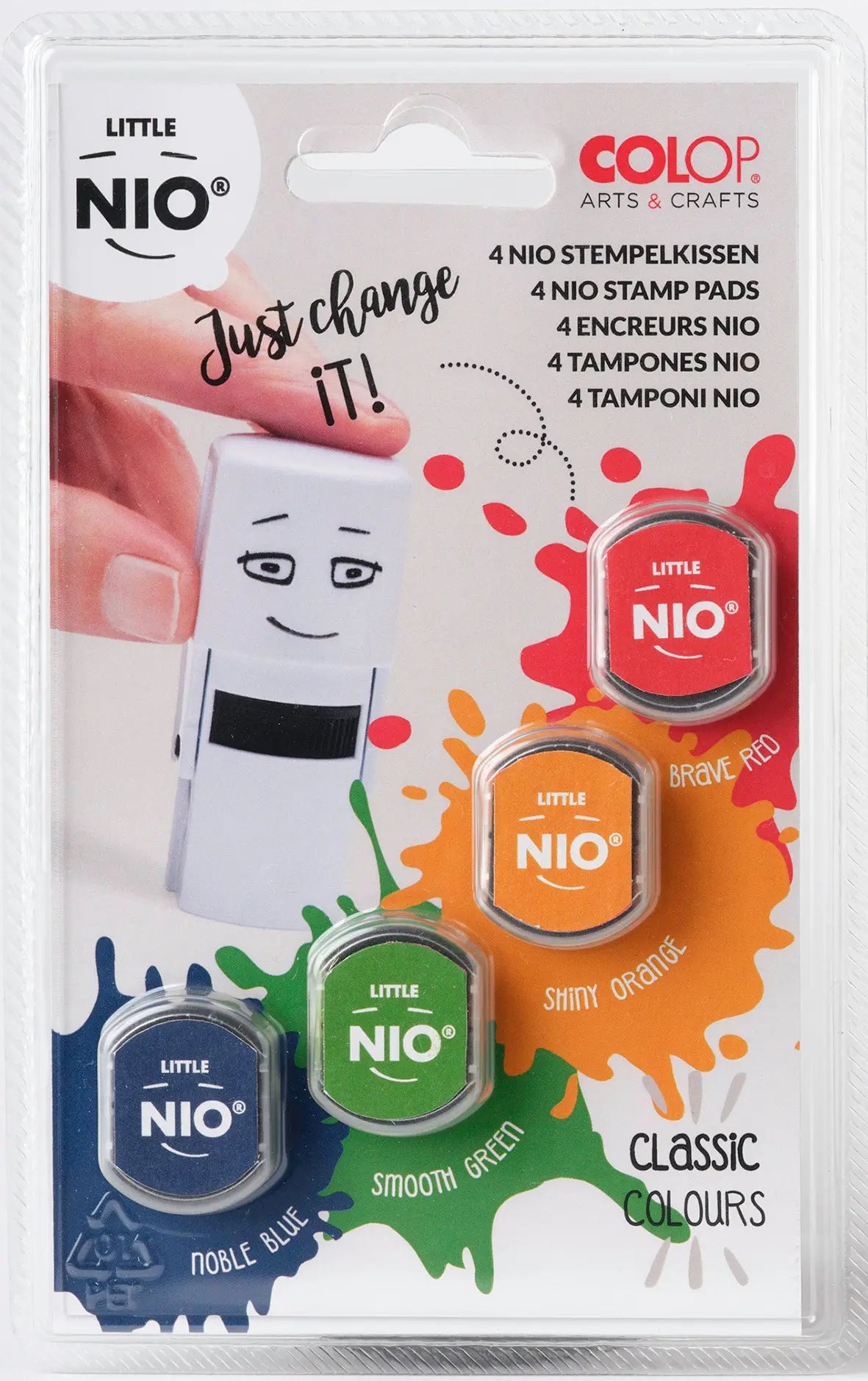 COLOP Stempelkissen 154815 Little NIO, Classic Colours Idealshop