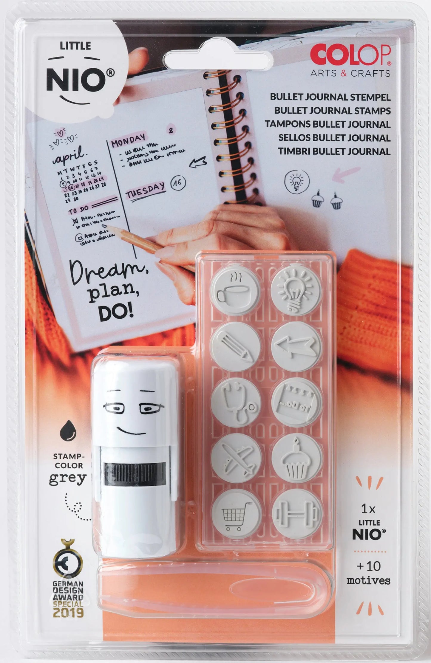 COLOP Textstempel 154575 Little NIO Bullet Journal Idealshop