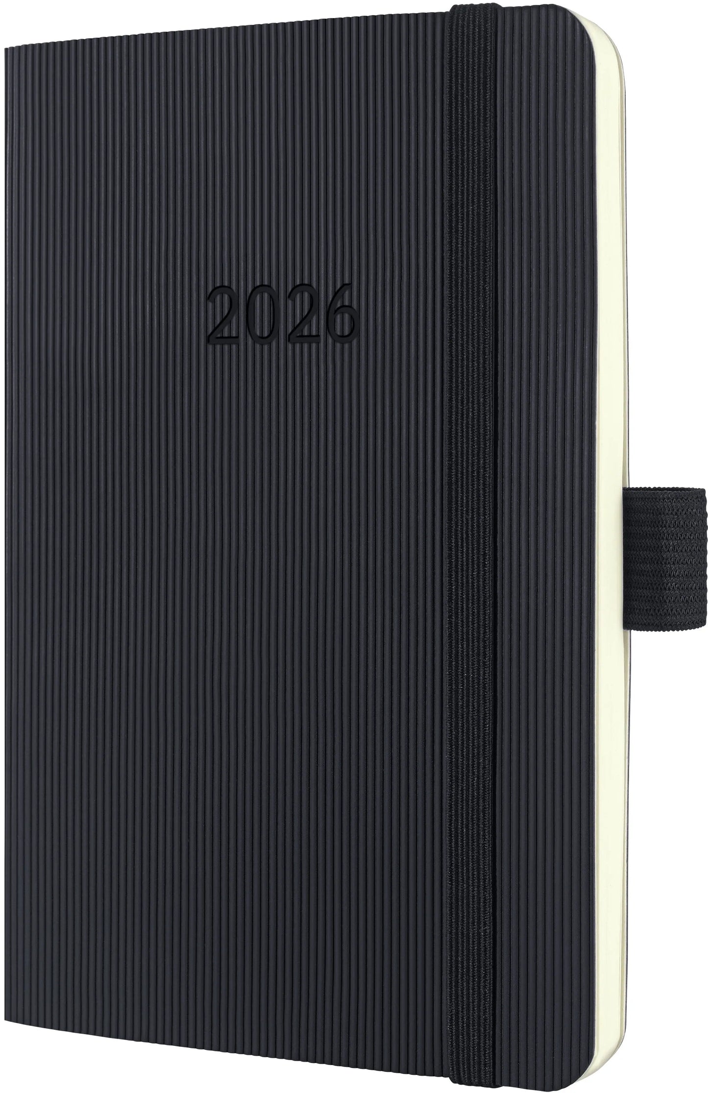 CONCEPTUM Wochenkalender 2026 C2623 1W/2S schwarz 9.3x14cm Idealshop