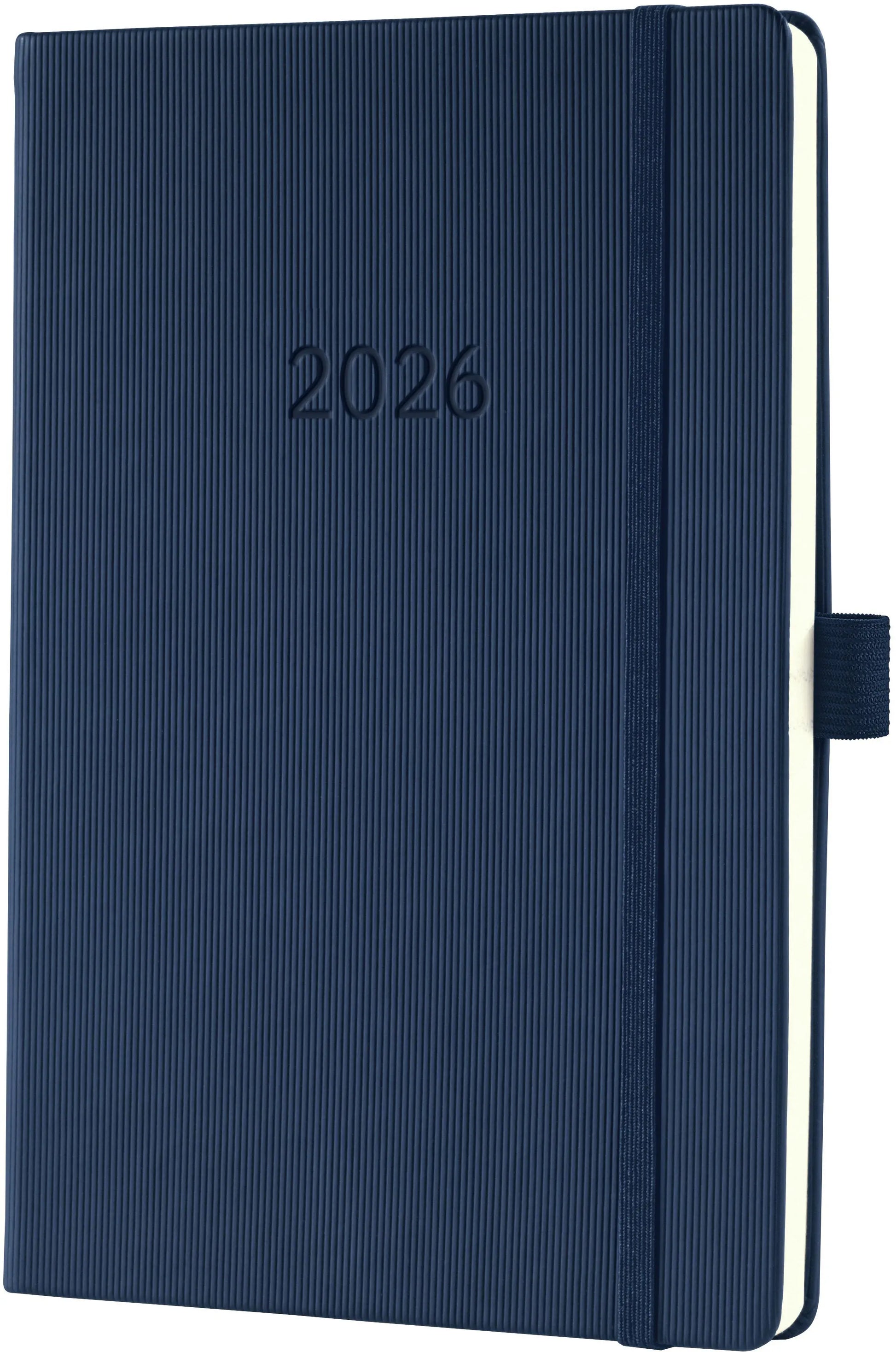 CONCEPTUM Wochenkalender 2026 C2662 1W/2S dunkelblau 14.8x21.3cm Idealshop