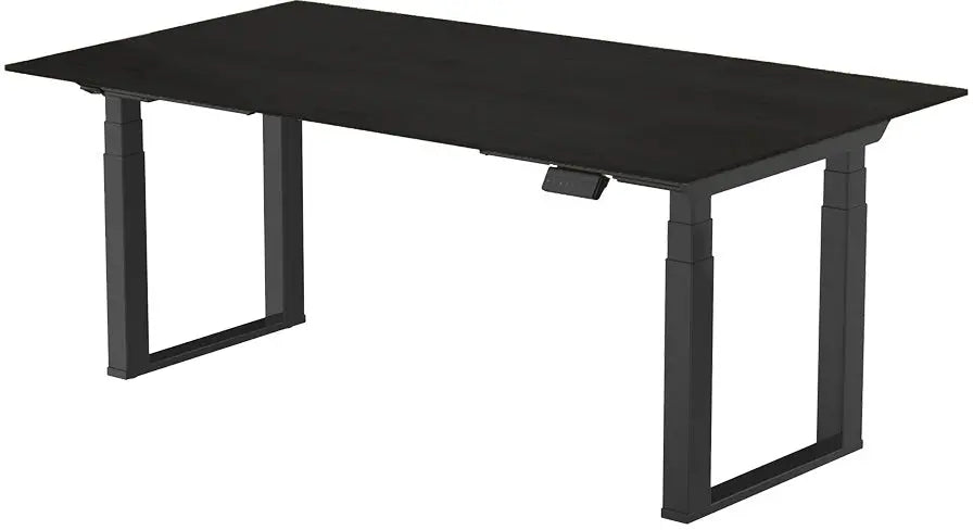 CONTINI Bürotisch ET223Q 160x80cm 112185 schwarz/schwarz Idealshop