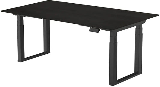 CONTINI Bürotisch ET223Q 160x80cm 112185 schwarz/schwarz Idealshop