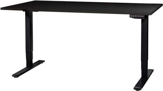 CONTINI Bürotisch ET225E 160x80cm 108177 schwarz/schwarz Idealshop