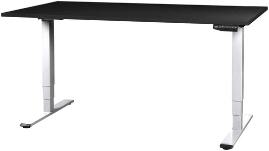 CONTINI Bürotisch ET225E 180x80cm 112184 schwarz/weiss Idealshop