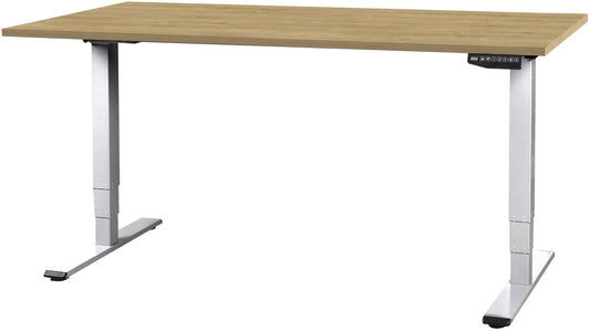 CONTINI Bürotisch ET225E 200x90cm 112182 Eiche/weiss Idealshop