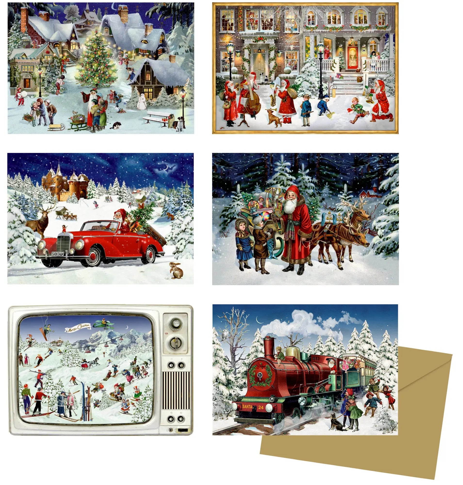 COPPENRAT Adventskalender        8.5x6cm Idealshop