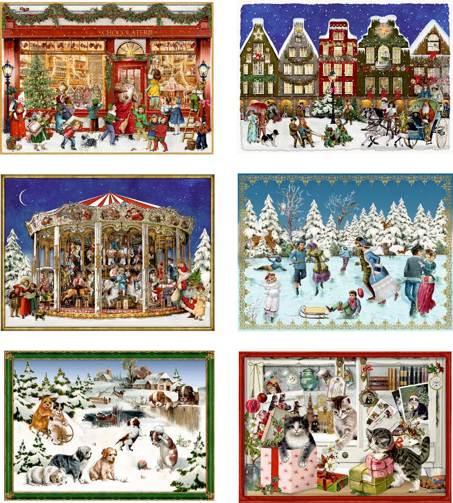 COPPENRAT Adventskalender Mini   85x60mm Idealshop