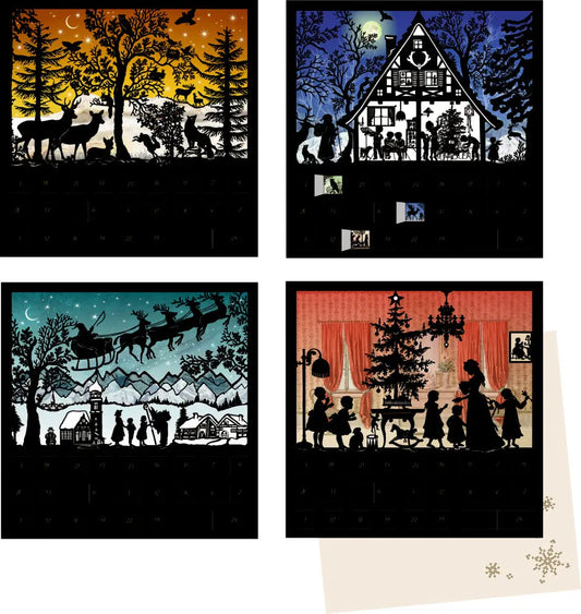 COPPENRATH Adventskalender 15x15cm 71811 Stille Nacht Idealshop