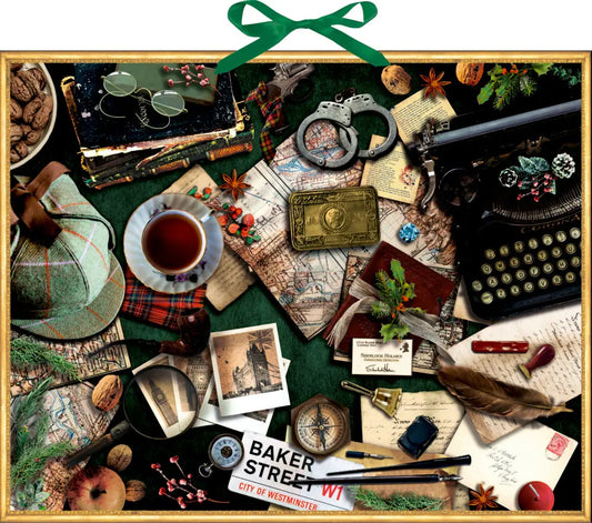 COPPENRATH Adventskalender 59x47cm 71548 Krimi Advent Sherlock Holmes Idealshop