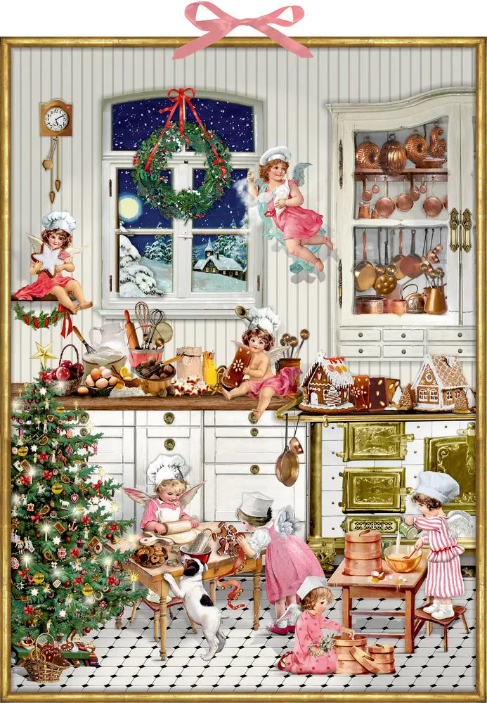 COPPENRATH Zettel Adventskalender 95572 Weihnachtsbäckerei Idealshop