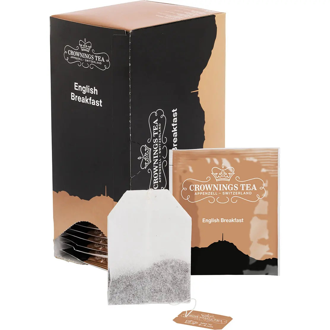 CROWNING'S English Breakfast 101152 Beutel 1.5g, 25 Stk. Idealshop