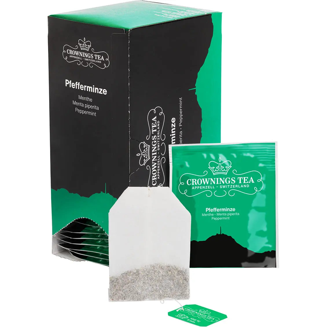 CROWNING'S Pfefferminze 101164 Beutel 1.4g, 25 Stk. Idealshop