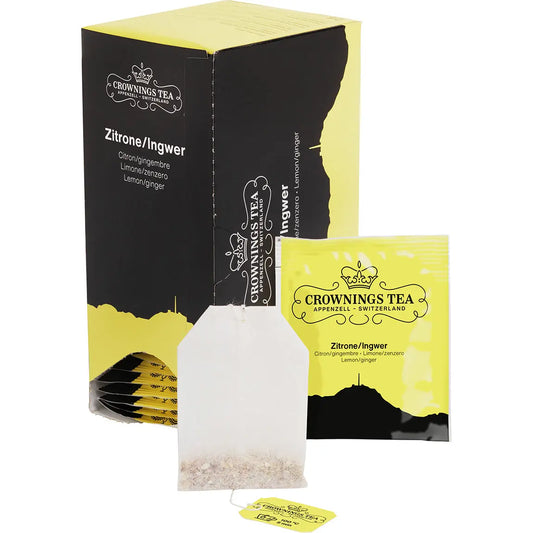 CROWNING'S Zitrone/Ingwer 104655 Beutel 1.8g, 25 Stk. Idealshop