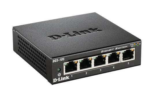 D-LINK DGS-105 5-Port Gigabit Switch DGS-105 Idealshop