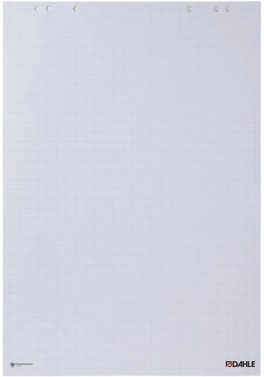 DAHLE Flipchart-Block 68x99cm 95037-20978 kariert, 25mm PEFC 5 Stück Idealshop