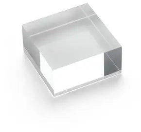 DEFLECTO Acrylblock 50x25mm AB125 transparent poliert Idealshop