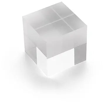 DEFLECTO Acrylblock 50x50mm AB150 transparent poliert Idealshop