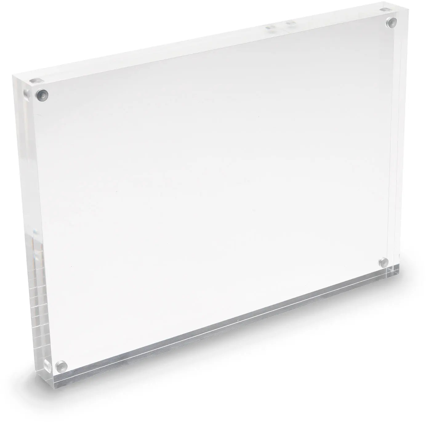DEFLECTO Magnet. Acrylblock A4 MCHA41130 transparent 2x15mm Idealshop