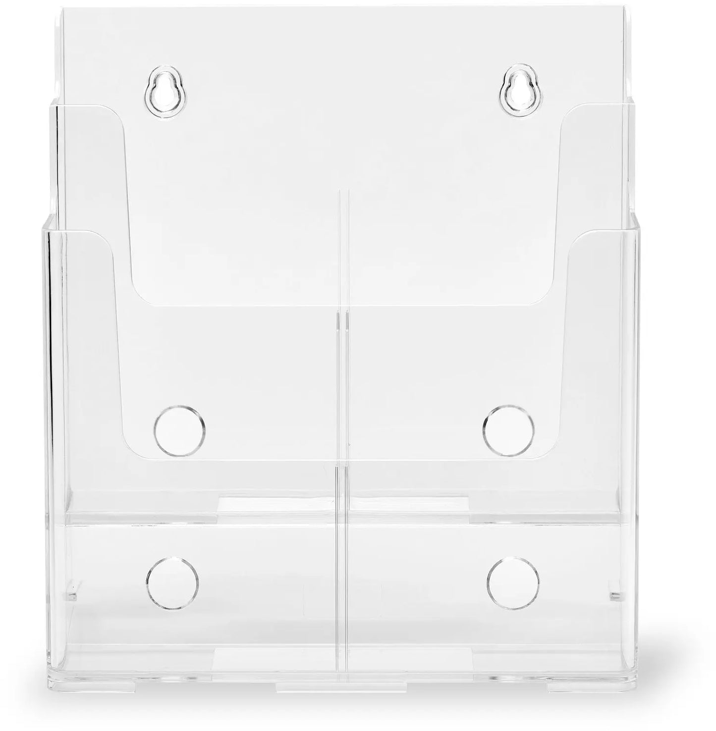 DEFLECTO Prospekthalter Classic A4 LHPA421 transparent 2 Fächer Idealshop