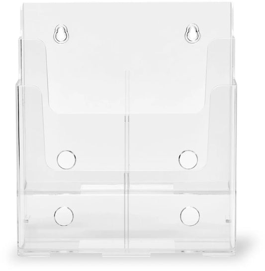 DEFLECTO Prospekthalter Classic A4 LHPA421 transparent 2 Fächer Idealshop