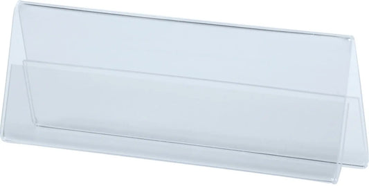 DEFLECTO Tischnamenschilder 48601 transparent A4 Idealshop