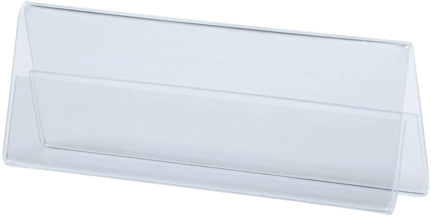 DEFLECTO Tischnamenschilder 48701 transparent A5 Idealshop