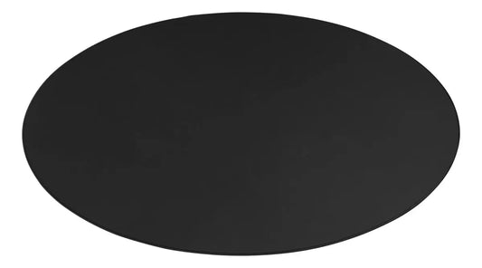 DELTACO Floorpad, round, Black GAM-125 1100x1100x3 mm Idealshop