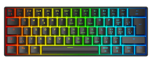 DELTACO Mechanical Keyboard DK470 GAM-175-CH Hot-Swap,KTT Switches,Black Idealshop