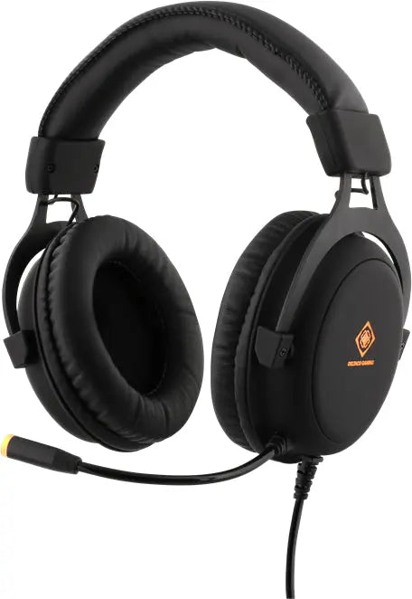 DELTACO Stereo Gaming Headset DH310 GAM-030 with LED, black Idealshop