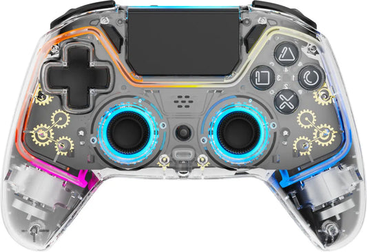 DELTACO Wireless Controller PS4 GAM-169-T Transparent Idealshop