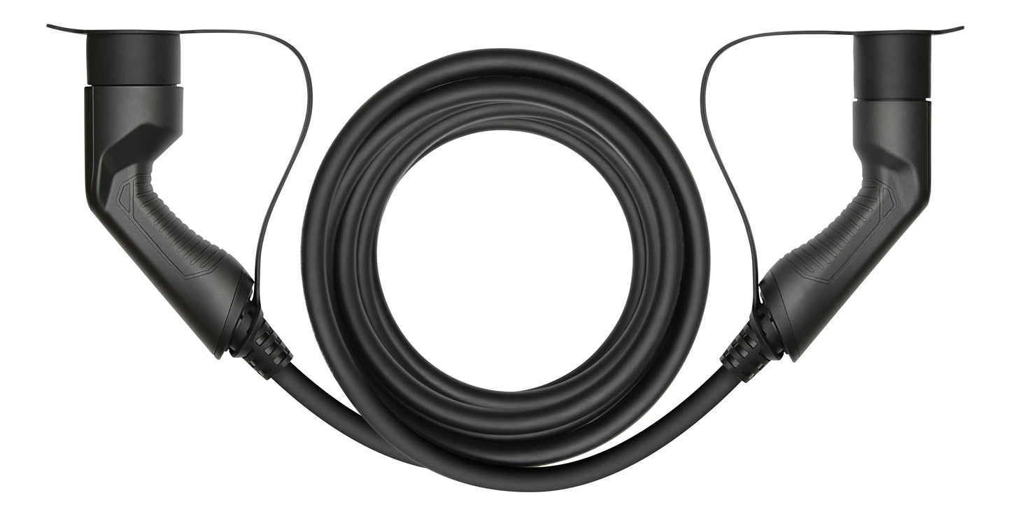 DELTACO e-Charge,cable type 2-type 3 EV-32010 3 phase, 32A, 10M,Black Idealshop