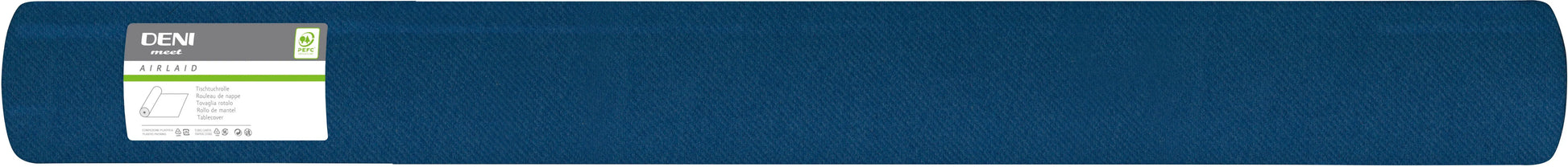 DENI Tischtuchrolle Airlaid 5194 120cmx50m blau Idealshop