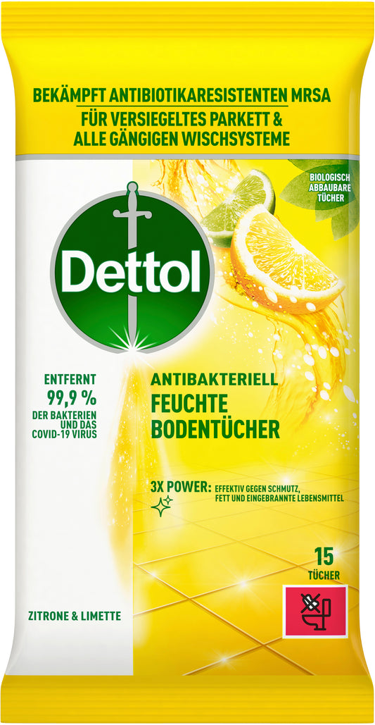 DETTOL    Feuchte Bodentücher