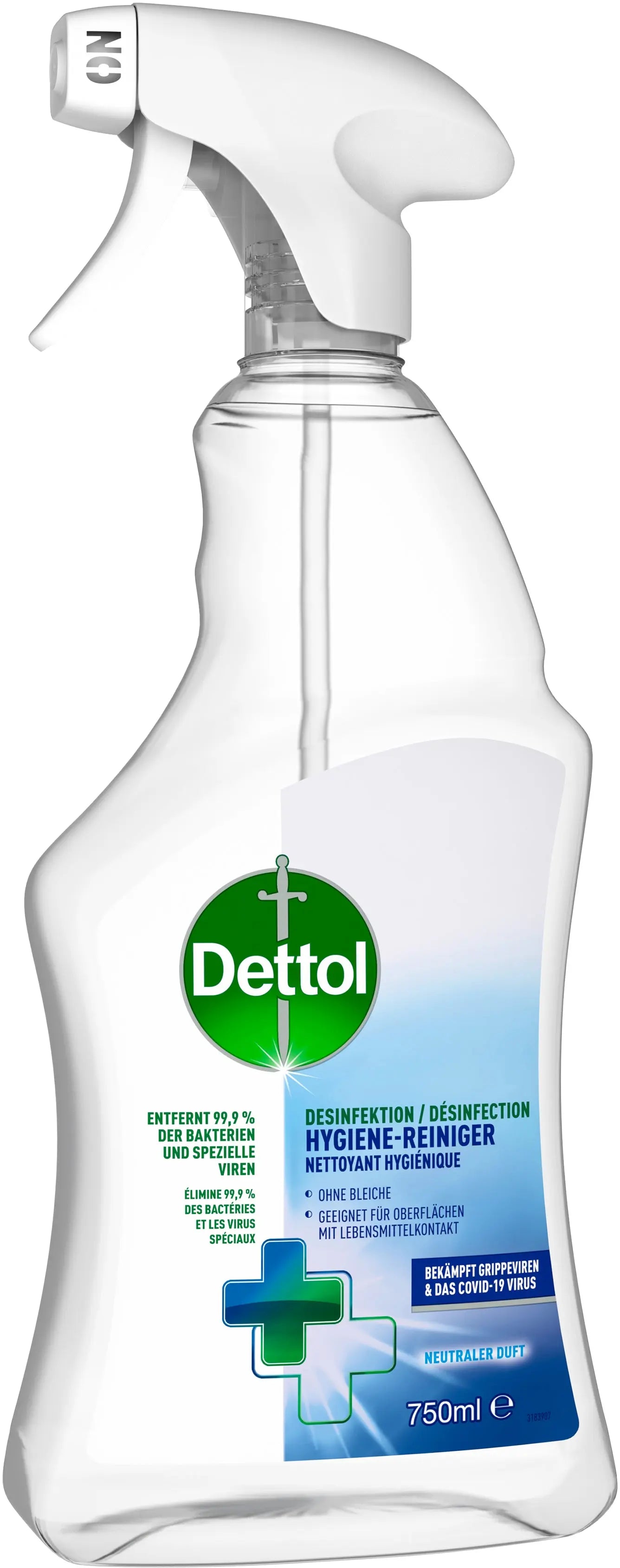DETTOL Desinfektion Hygiene-Reiniger 3073990 neutraler Duft 750ml Idealshop