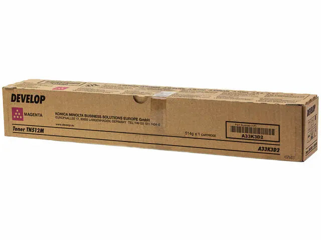DEVELOP Toner magenta TN-512M Ineo +454 35'000 S. Idealshop