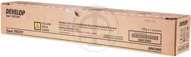 DEVELOP Toner yellow TN-221Y Ineo +227 20'000 Seiten Idealshop