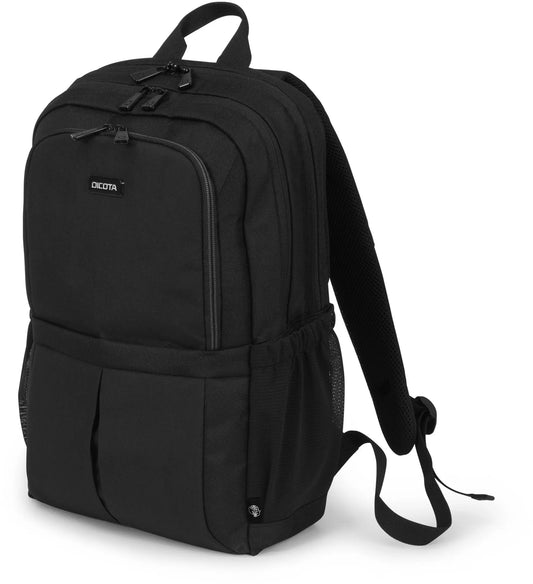 DICOTA Eco Backpack SCALE D31696-RPET 15-17.3 inch Black Idealshop