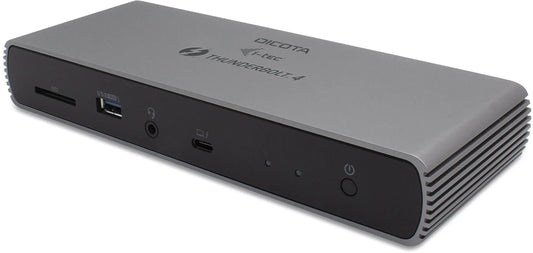DICOTA USB-C TB4 10in1 DockingStation D32006-CH 8K HDMI/TB4 PD 96W 2.5G black Idealshop