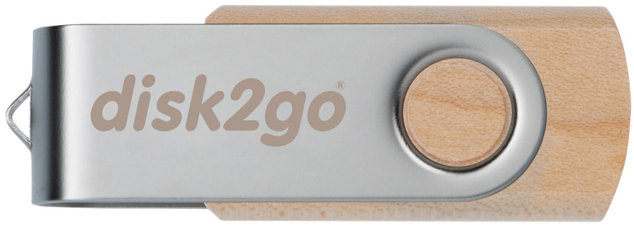 DISK2GO USB-Stick wood 32GB 30006662 USB 2.0 Idealshop