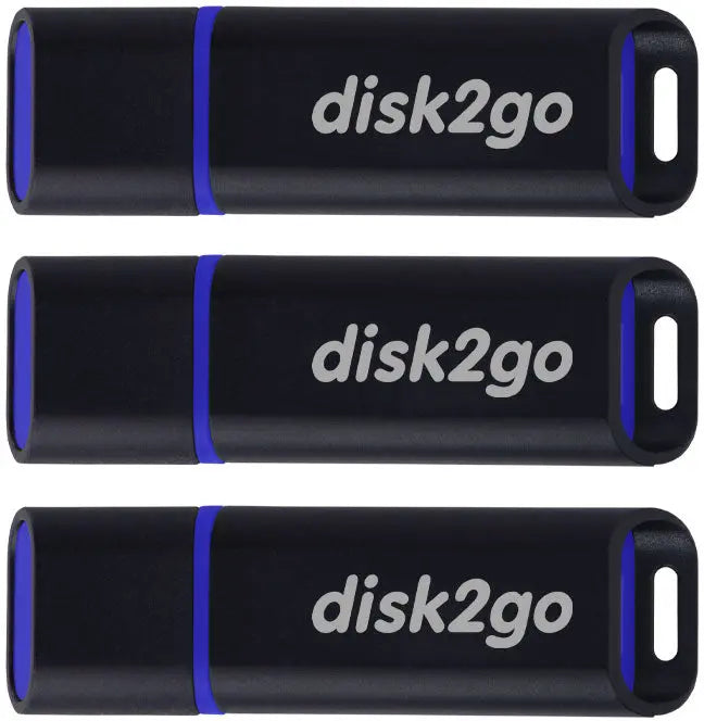 DISK2GO USB-Stick passion 32GB 30006500 USB 2.0 triple pack Idealshop