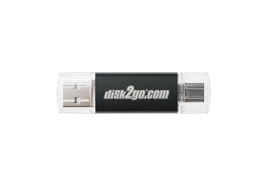 DISK2GO USB-Stick switch 128GB 30006594 Type-C USB 3.1 Type-A USB 3.0 Idealshop