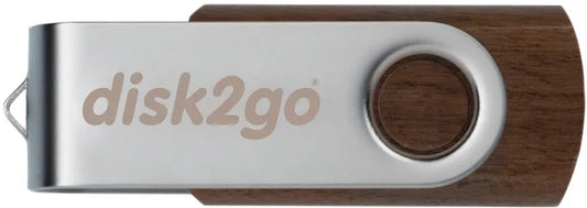 DISK2GO USB-Stick wood 128GB 30006664 USB 3.0 Idealshop
