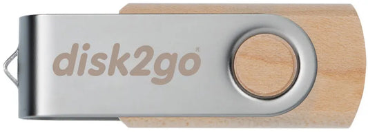 DISK2GO USB-Stick wood 8GB 30006660 USB 2.0 Idealshop