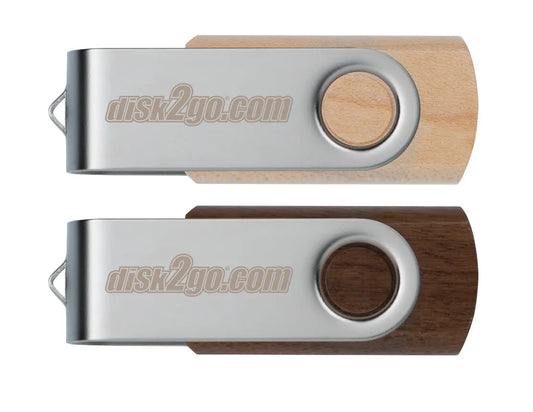 DISK2GO USB-Stick wood 8GB 30006668 USB 2.0 double pack Idealshop