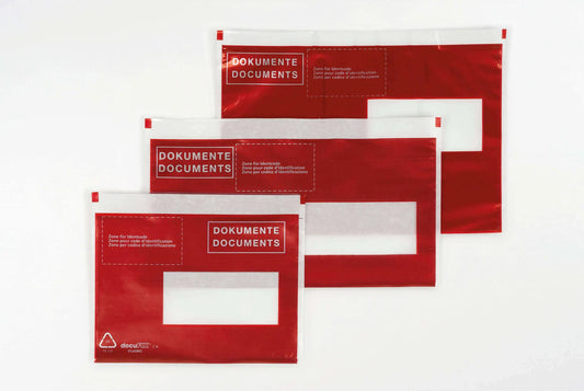 DOCUFIX Dokumententaschen C5 2FVDO350823 fenster rechts 250 Stück Idealshop