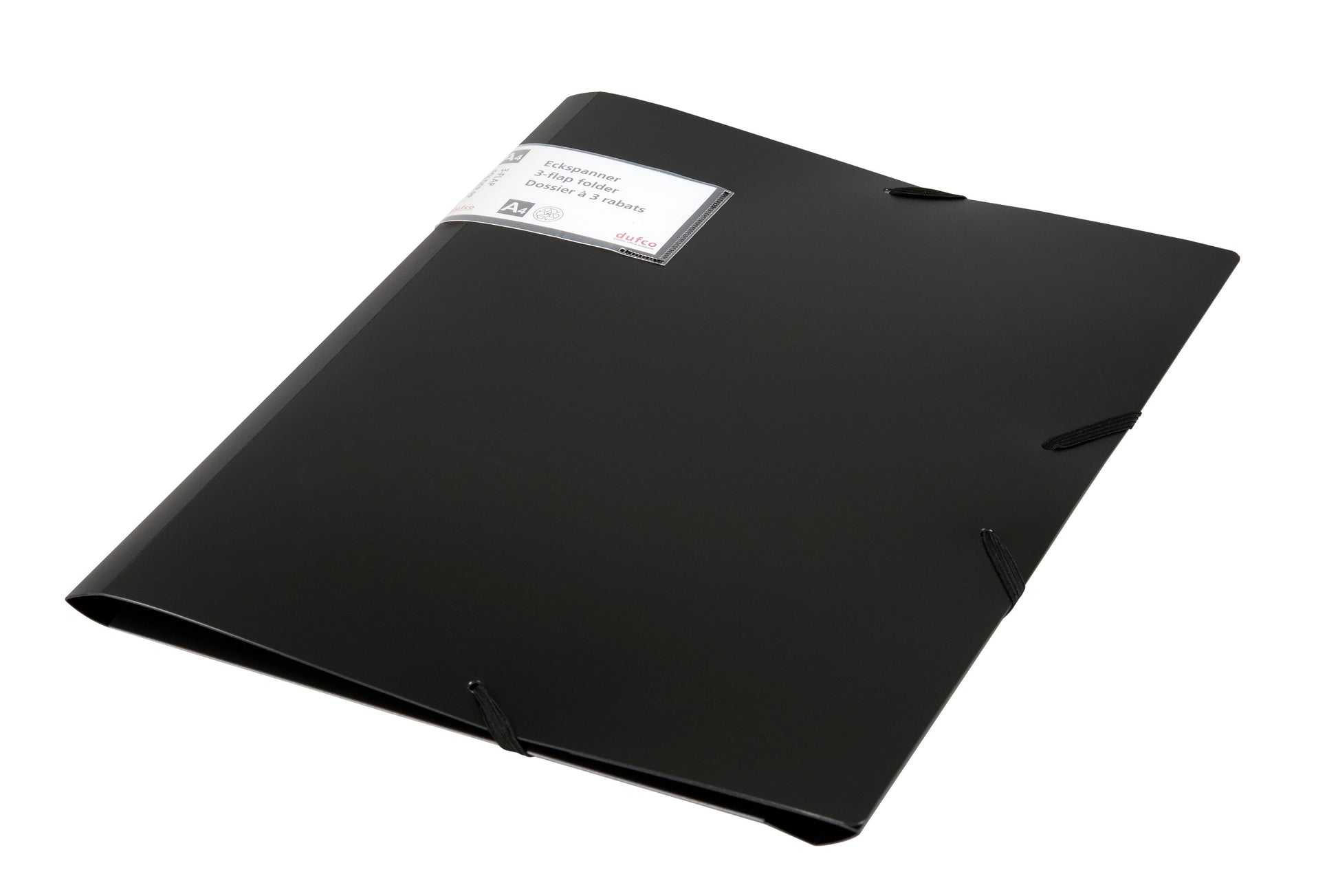 DUFCO Gummibandmappe A4 51500.0364 schwarz Kunststoff Idealshop